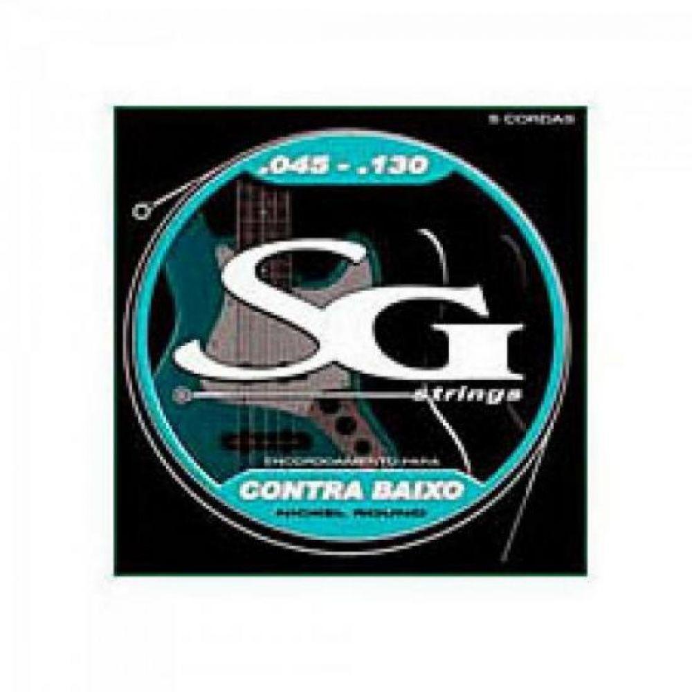 Encordoamento Para Contrabaixo 045 5 Cordas Sg Nickel. - 2