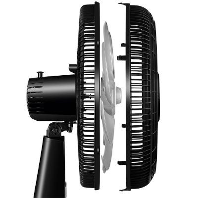 Ventilador De Mesa Mondial Turbo 8 Pás Vtx-40-8p Vent 40cm-127v-preto/prata