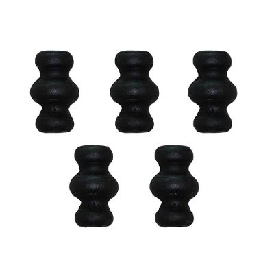 Kit 5 Anueto Em Ferro Fundido Decoração Grade Portão N12 6Cm