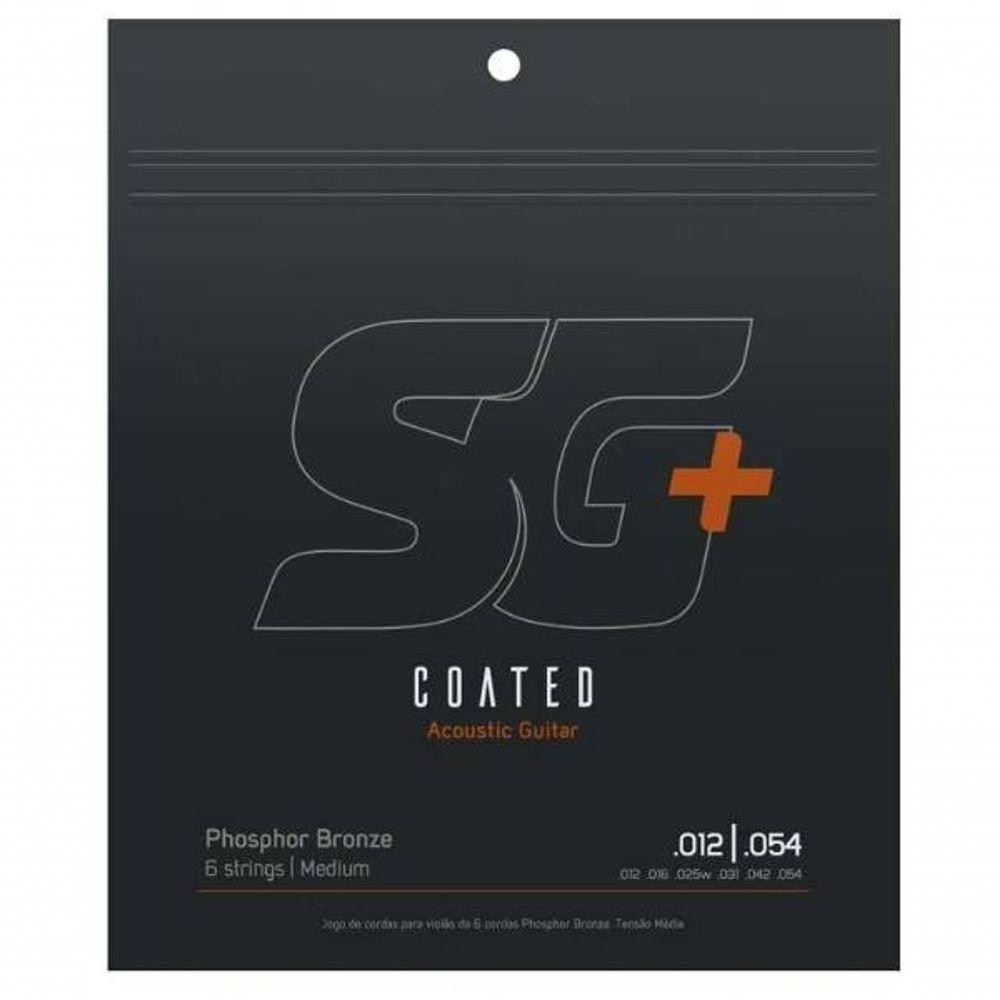 Encordoamento P-violão Fósforo Bronze Sg+ Revestido 012 - 1