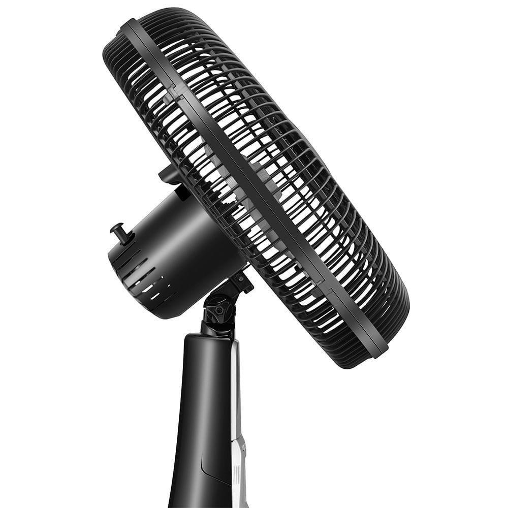 Ventilador De Mesa Mondial Turbo Tech Repelente Líquido Vt-rp-03 Vent 40cm Turbo-220v-preto/prata - 5