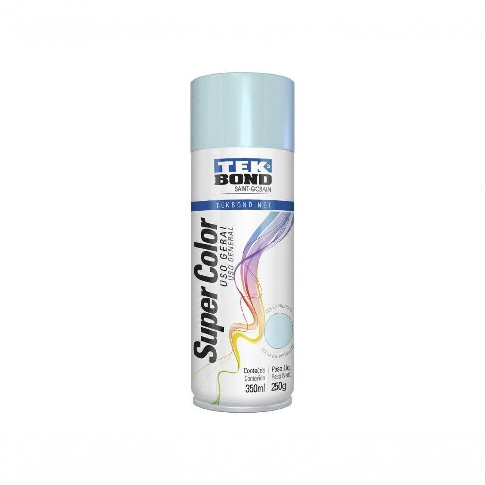 Tinta Spray Tekbond Uso Geral Azul Claro 350Ml/250G C/6 Pcs - 1