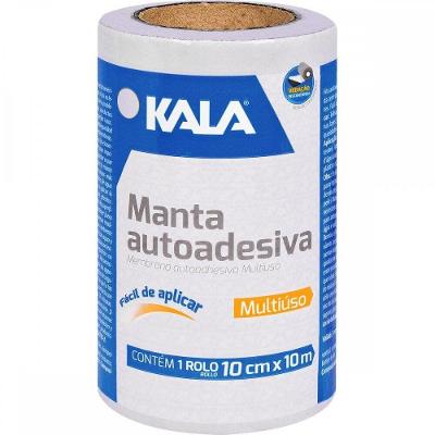Manta Autoadesiva Alumínio 10cm 1 Metro - Kala