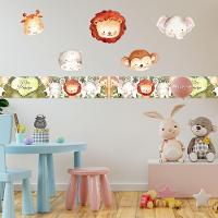 Kit 4 Faixas Decorativas Papel Parede E 5 Adesivos Infantil - 9