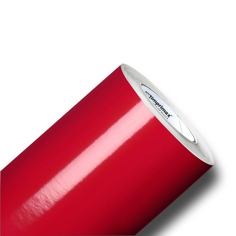 Adesivo Vinil Envelopamento 15mx50cm Vermelho - 2