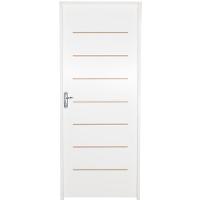 Kit Porta de Madeira Cristal Hdf Primer 2,10x0,82 Direita - 4