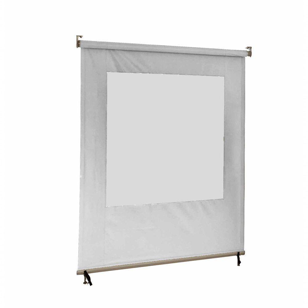 Toldo Cortina Flex - Pvc - 4,00 M Largura 1,00 Branco - 1