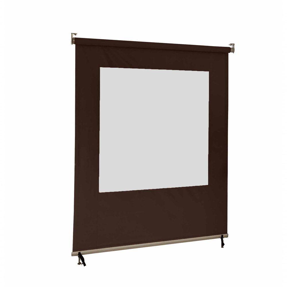 Toldo Cortina Flex - Pvc - 4,00 M Largura 4,00 Marrom - 1