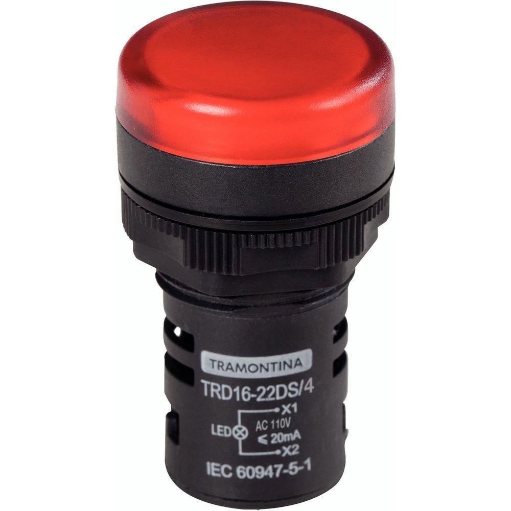 Sinalizador Tramontina Trd16-22ds/4 110 V Vermelho Tramontina - 1