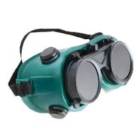 Óculos De Solda Proteção Epi Mascara Articulavel Lente Dupla