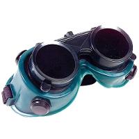 Óculos De Solda Proteção Epi Mascara Articulavel Lente Dupla - 6