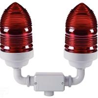 Sinalizador Duplo Vermelho 60 W Tramontina Em Alumínio Tramontina - 1