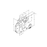 Fechadura Blindex 2002 Cromado Cilindro Redondo - Stam - 2