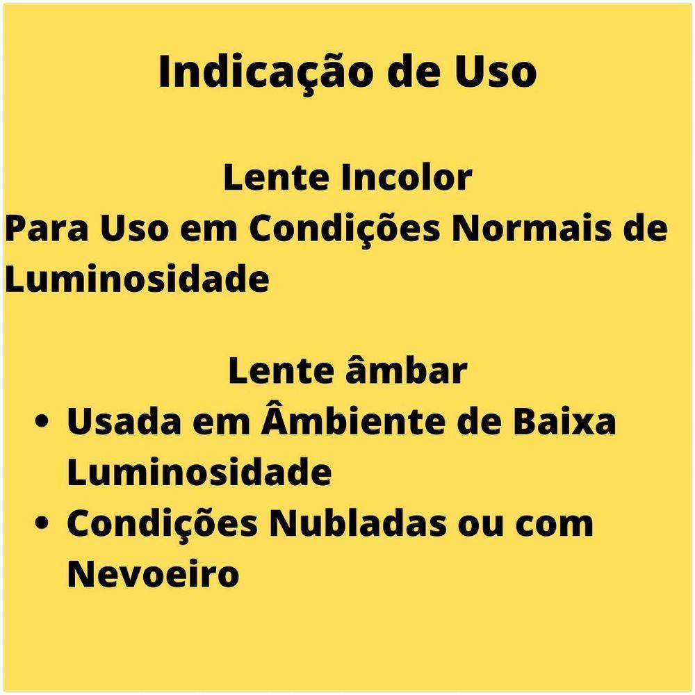 Óculos Segurança Epi Croma Verde Proteção Trabalho Ca36655 - 4