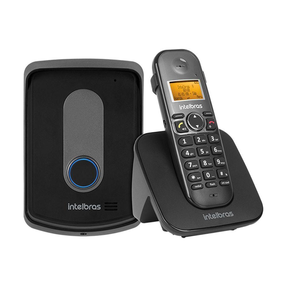 Interfone E Telefone Sem Fio Com Ramal Externo Tis 5010 4521 - 1
