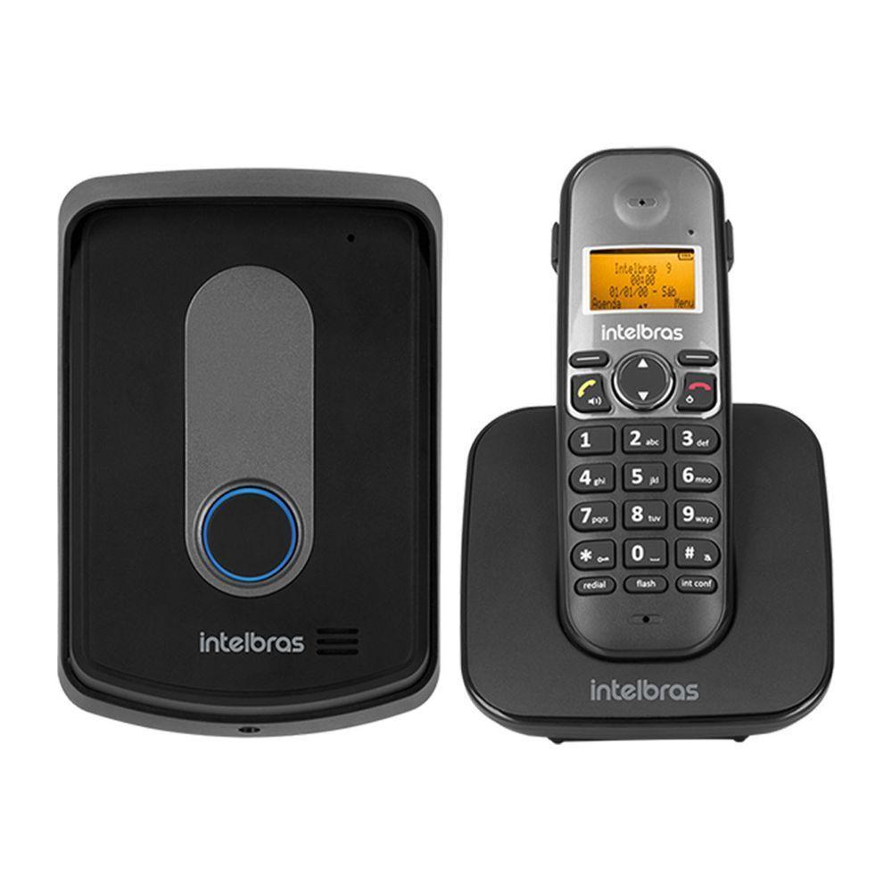 Interfone E Telefone Sem Fio Com Ramal Externo Tis 5010 4521 - 7