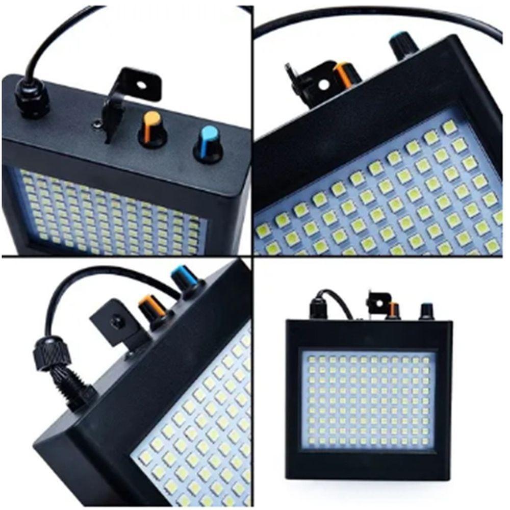 Jogo De Luz Ledi Istrobo Rgb 25w Pra Festa De Aniversario - 3