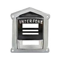 Protetor Interfone Caixa Em Alumínio Fundido N02 Prata - 1