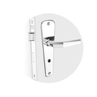 Fechadura Popline 40x53 Cromada - Soprano Banheiro