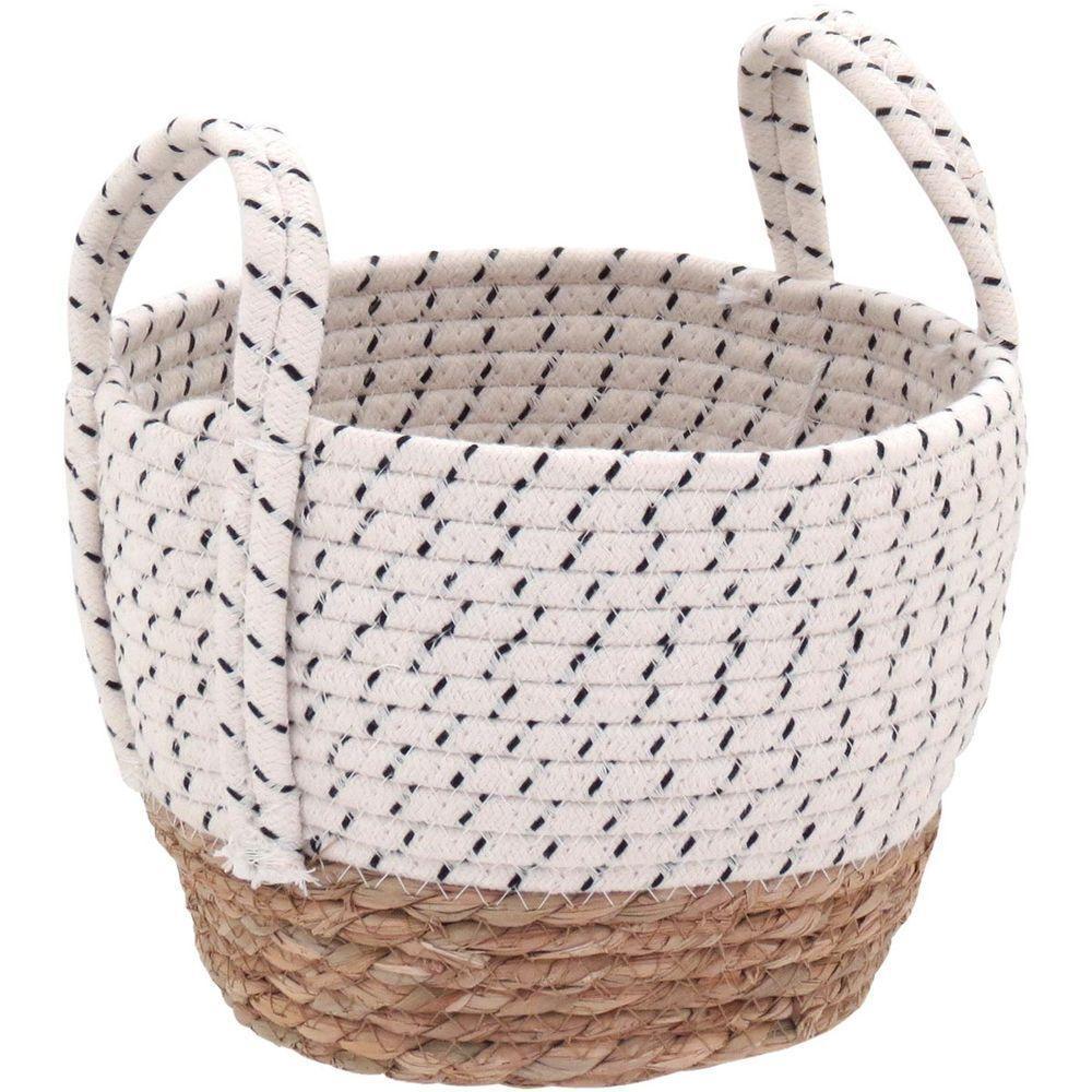 Kigali Cesta Fibra Branco 3Pç - 2