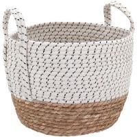 Kigali Cesta Fibra Branco 3Pç - 4