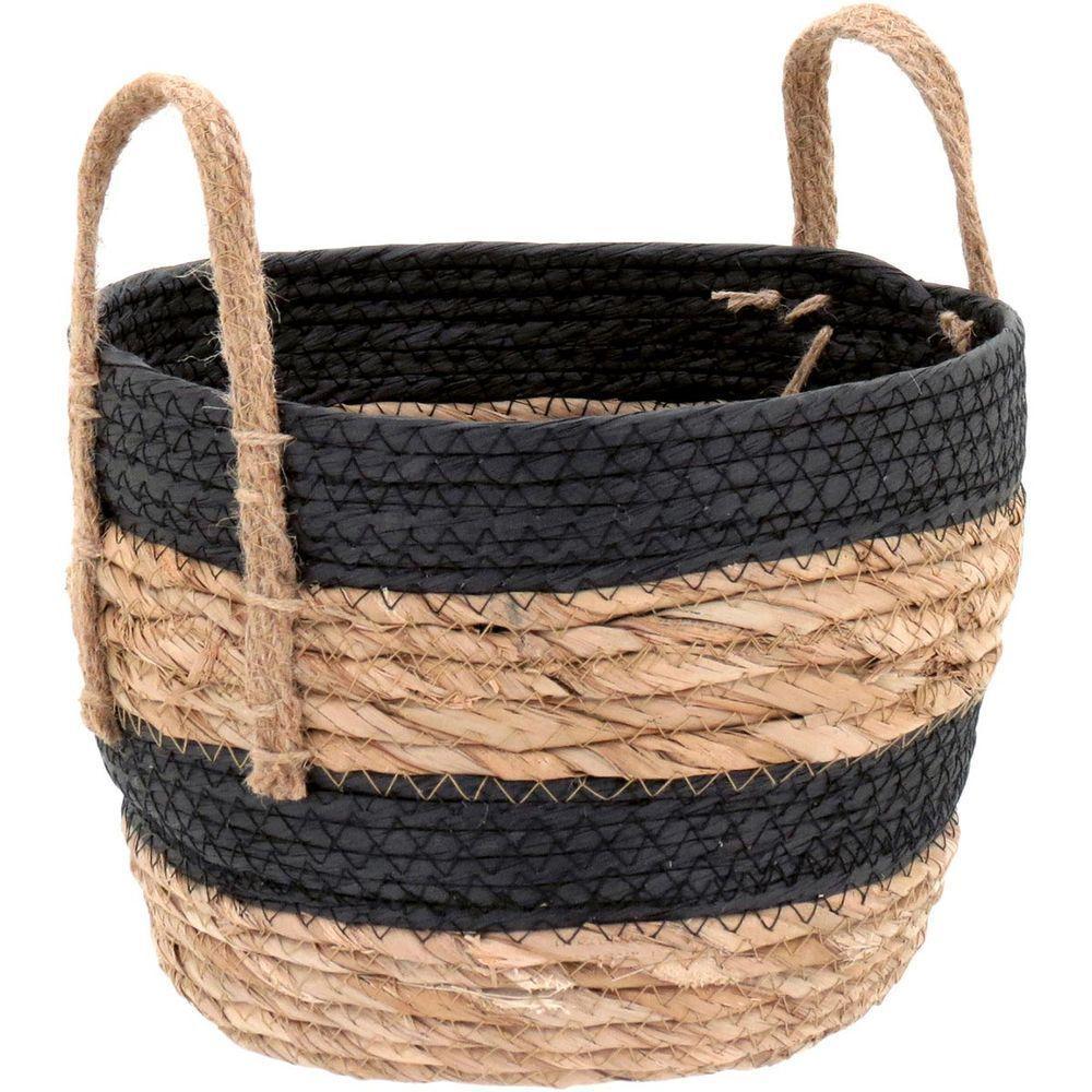 Zagora Cesta Fibra Preto 3Pç - 2