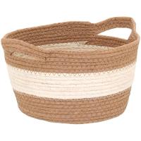 Bangli Cesta Fibra Bege 3Pç