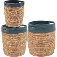 Empul Cesta Fibra Natural 3Pç - 1