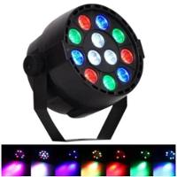 Canhão Refletor 12 Leds Rgb Jogo De Luz Dj Discoteca - 1