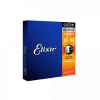 Encordoamento Para Guitarra .010 Light Nanoweb Elixir. - 2