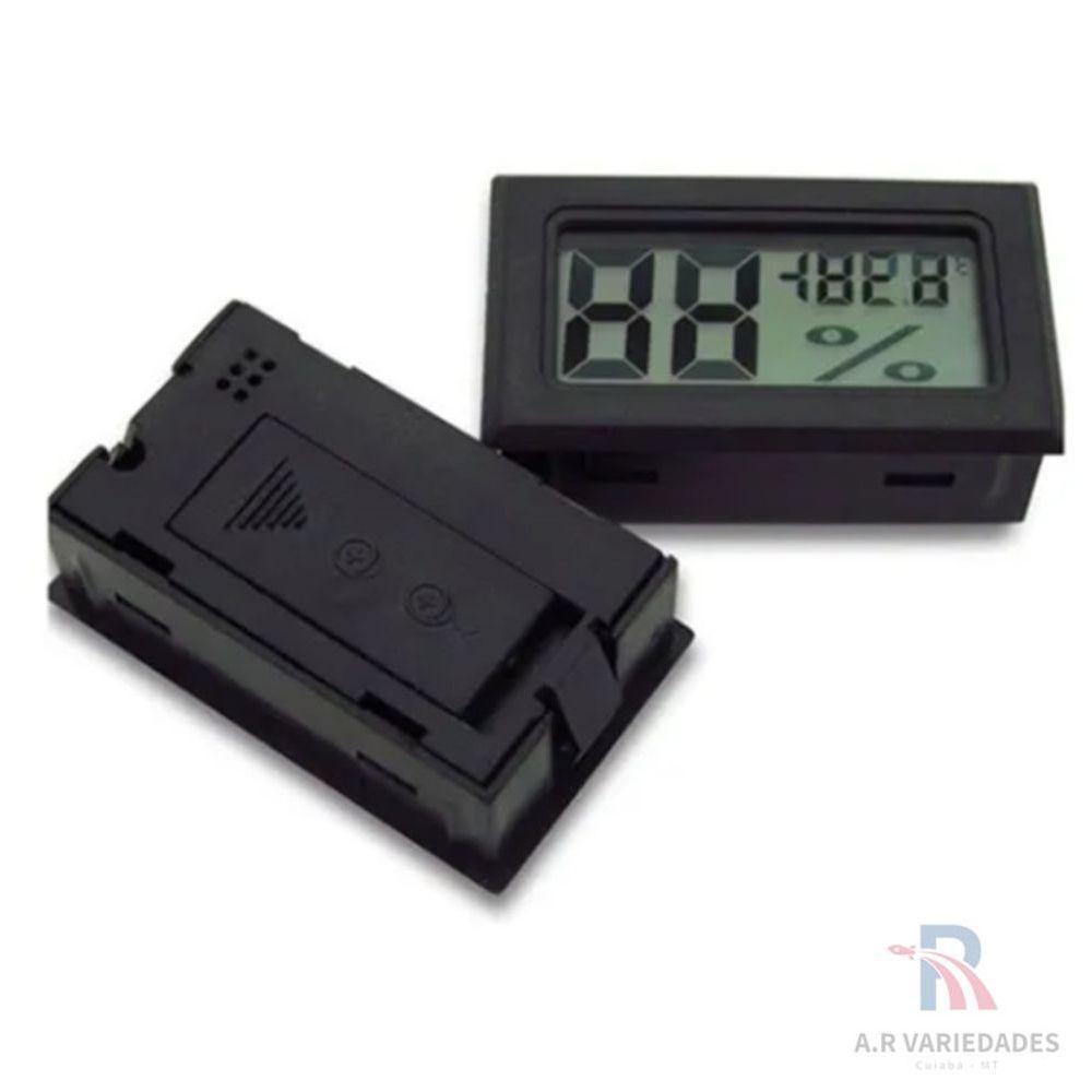 Higrômetro Medidor Temperatura E Umidade Para Estensao - 4