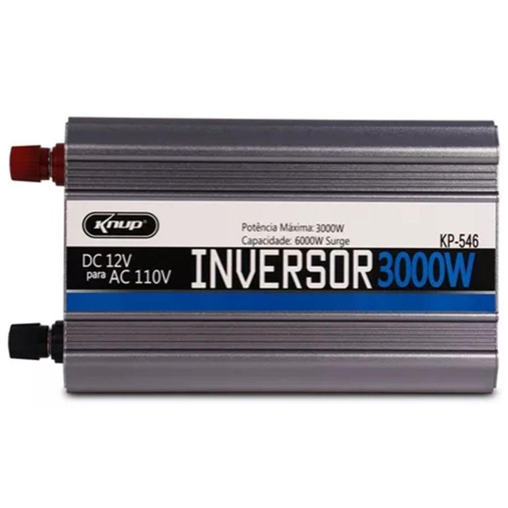 Inversor Converte 12v Pra 110v 3000w Para Ligar Torradeira - 1