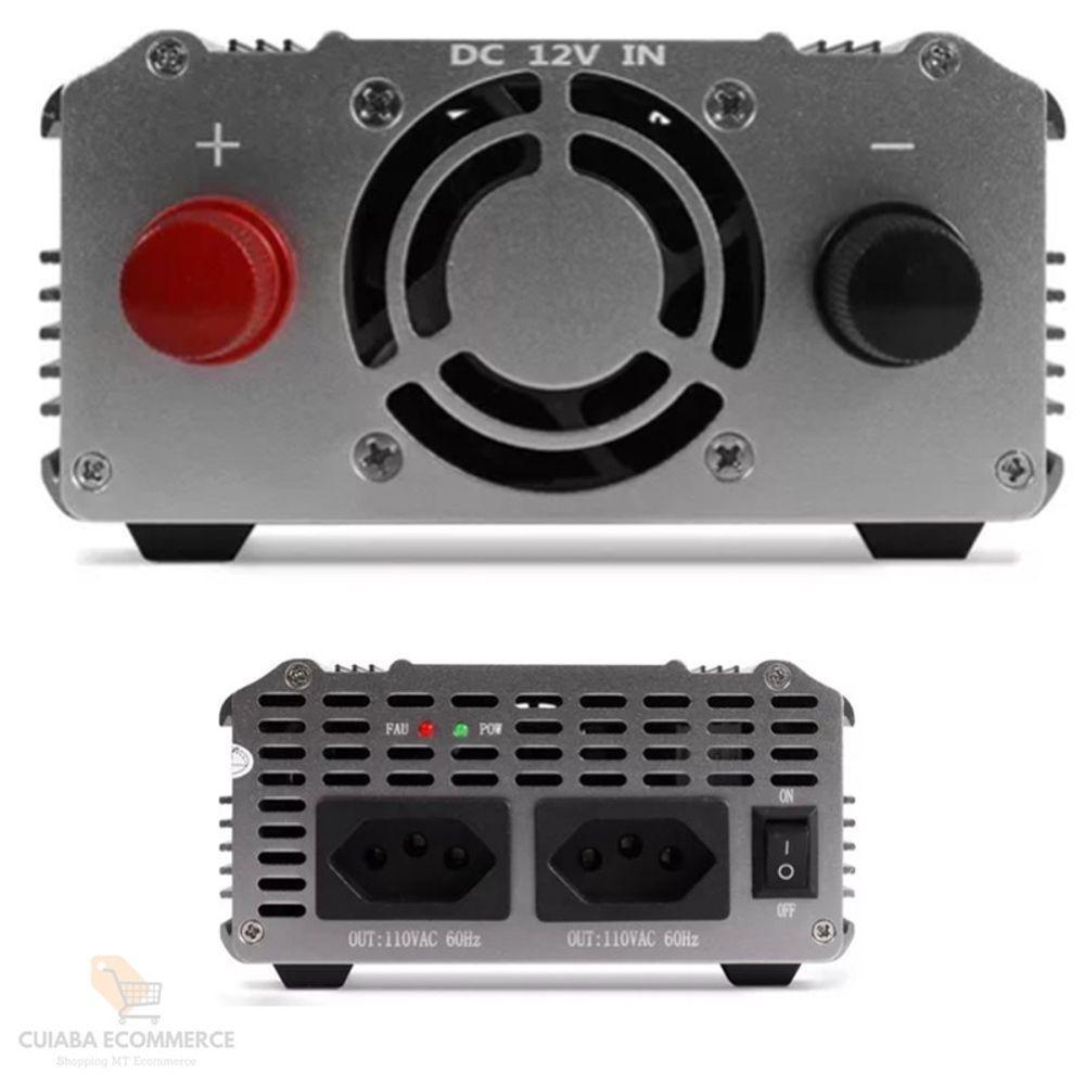 Inversor 12v 110v 3000w Transformador Tensão Kp546 Conversor - 4