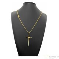 Corrente Cadeado 1mm Banhado A Ouro 18k Luxuoso - 2