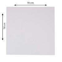 Mesa Bistrô Beta 112,50 Cm (Altura) Com Tampo Em Mdp Quadrado 70 Cm Branco - 6