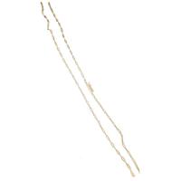 Corrente Carti Fecho Canhão 2mm 4.3g Não Perde A Cor - 1