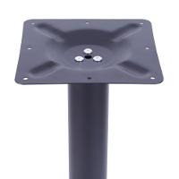 Mesa Bistrô Zeta 111,50 Cm (Altura) Com Tampo Em Mdp Quadrado 70 Cm Preto - 9