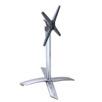 Mesa Gama Dobrável Em Alumínio 75 Cm (Altura) Com Tampo Em Mdp Redonda 80 Cm Preto - 10