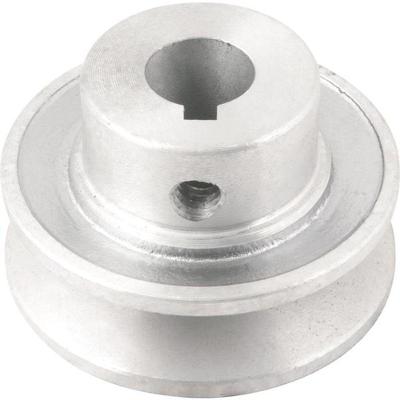 Polia Alumínio 1 Canal Perfil A 60mm Com Furo 5/8" - Vonder