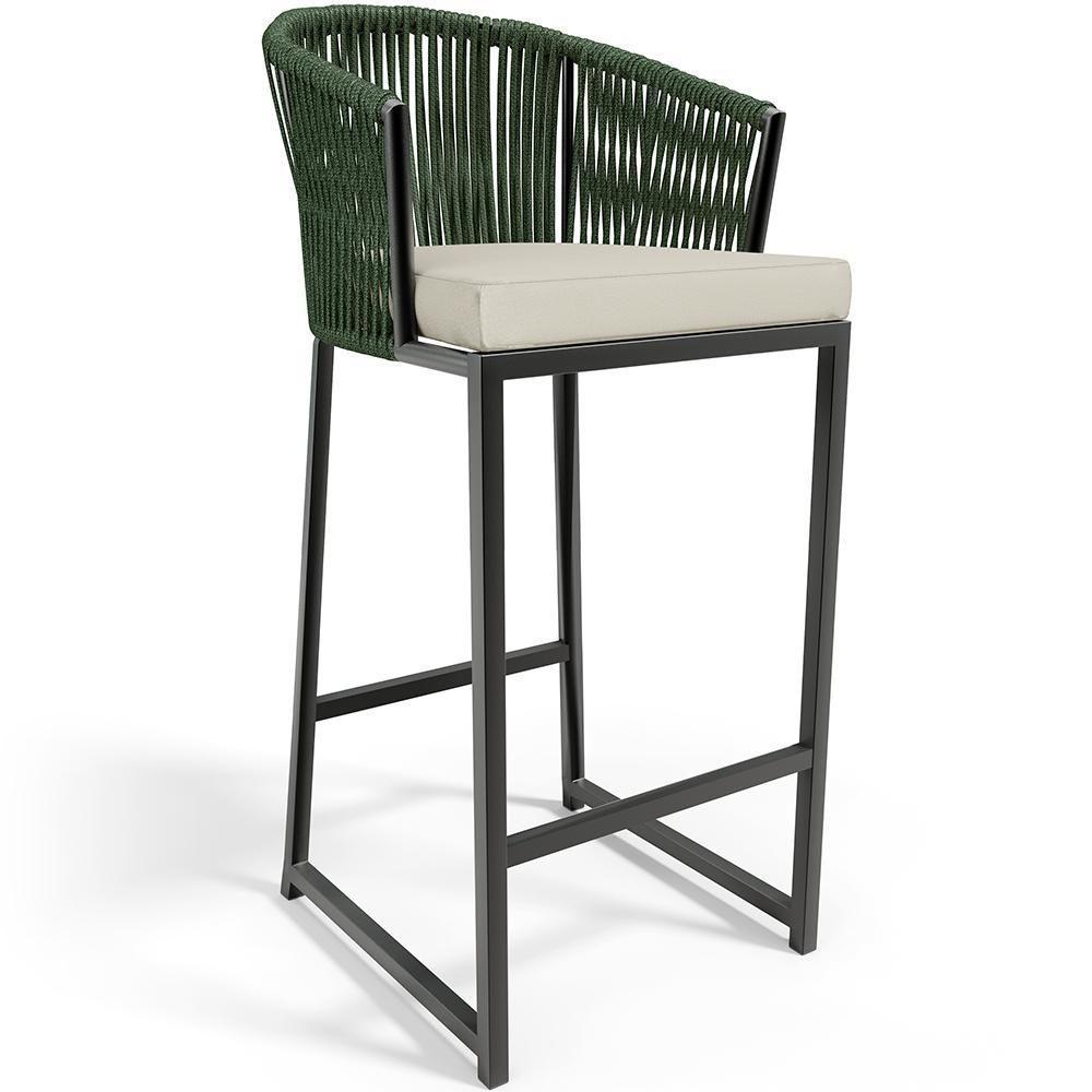 Kit Mesa Bistrô Com 03 Banquetas Área Gourmet D04 Verde - 10