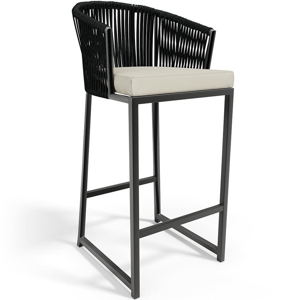 Kit Mesa Bistrô Com 03 Banquetas Área Gourmet D04 Preto - 10