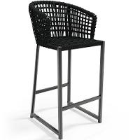 Kit Mesa Bistrô Com 03 Banquetas Área Gourmet D04 Preto - 10