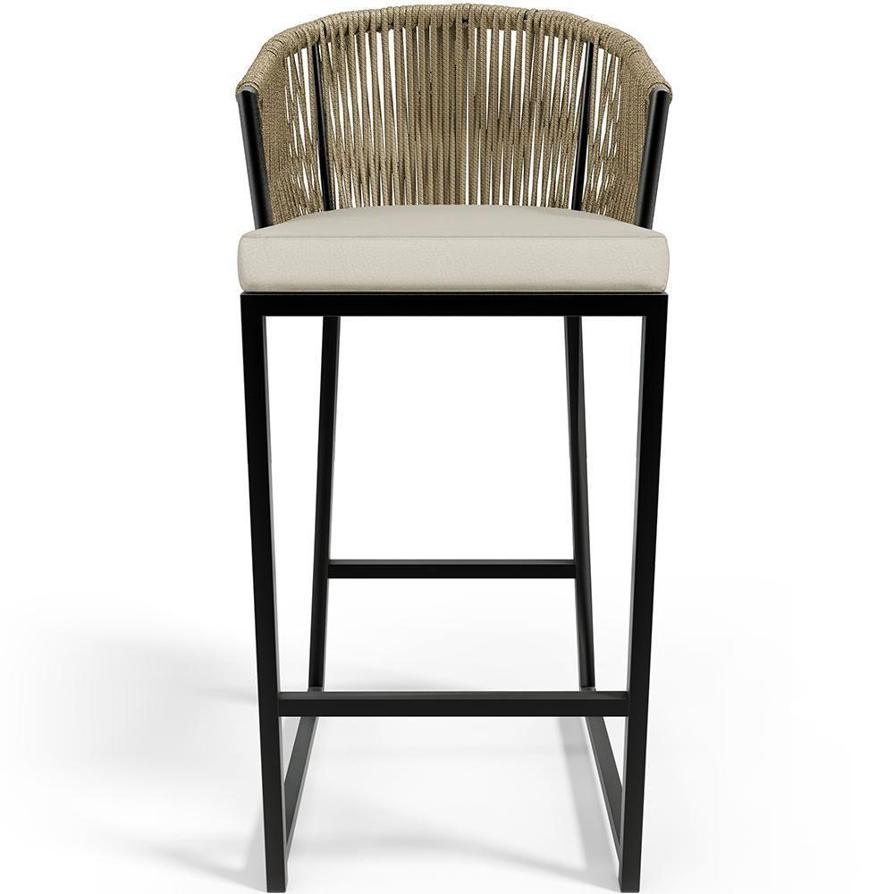 Kit Mesa Bistrô Com 03 Banquetas Área Gourmet D04 Bege - 4