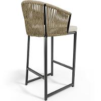 Kit Mesa Bistrô Com 03 Banquetas Área Gourmet D04 Bege - 2