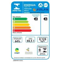 Fogão 5 Bocas Preto Com Mesa Inox Atlas Mônaco Top Bivolt - 8