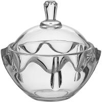 Cancan Potiche 18X18X18Cm Vidro Transp Com Tampa - 1