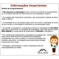 Cabideiro Mancebo De Chão Multiuso Az1019 Preto Nogal - 1