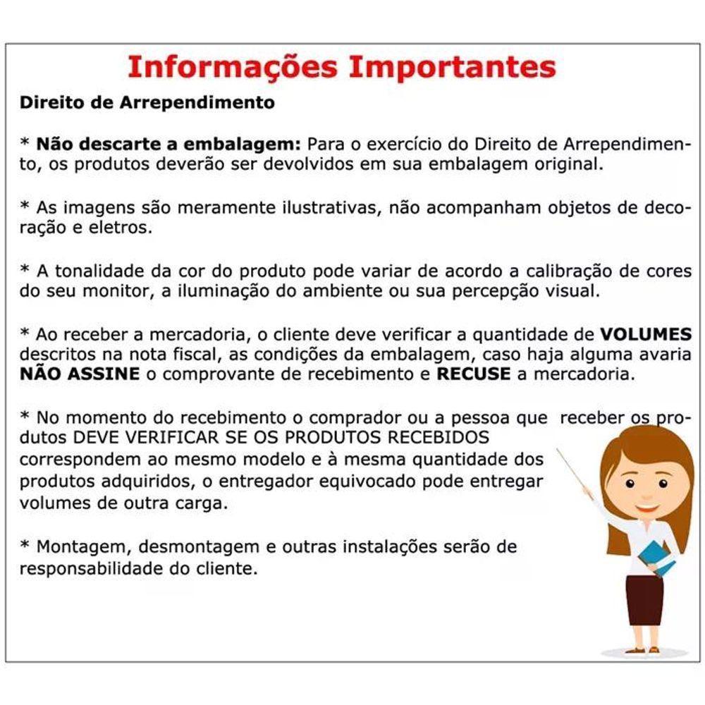 Cabideiro Mancebo De Chão Multiuso Az1019 Amendoa Branco Ame - 2