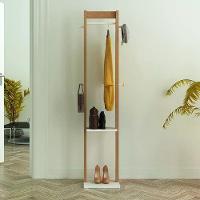 Cabideiro Mancebo De Chão Multiuso Az1019 Amendoa Branco Ame - 3