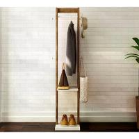 Cabideiro Mancebo De Chão Multiuso Az1019 Branco Nogal Branc - 1